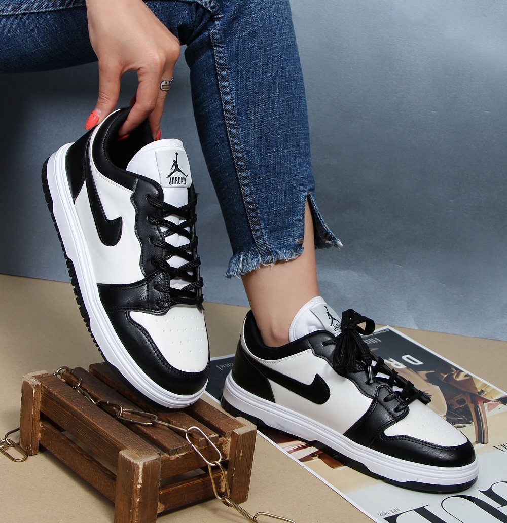 کفش نایک جردن مشکی سفید